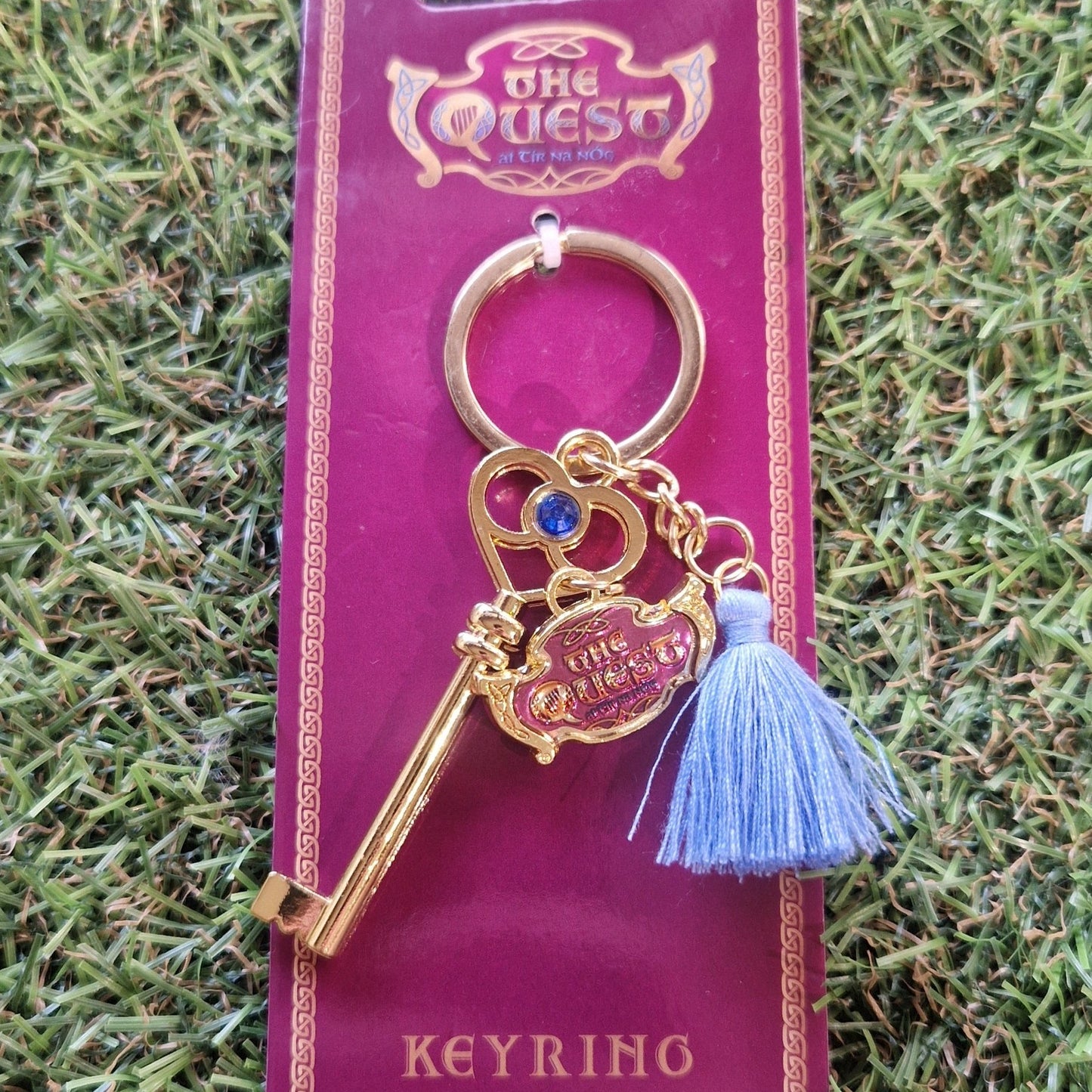 The Quest Charm Keyring